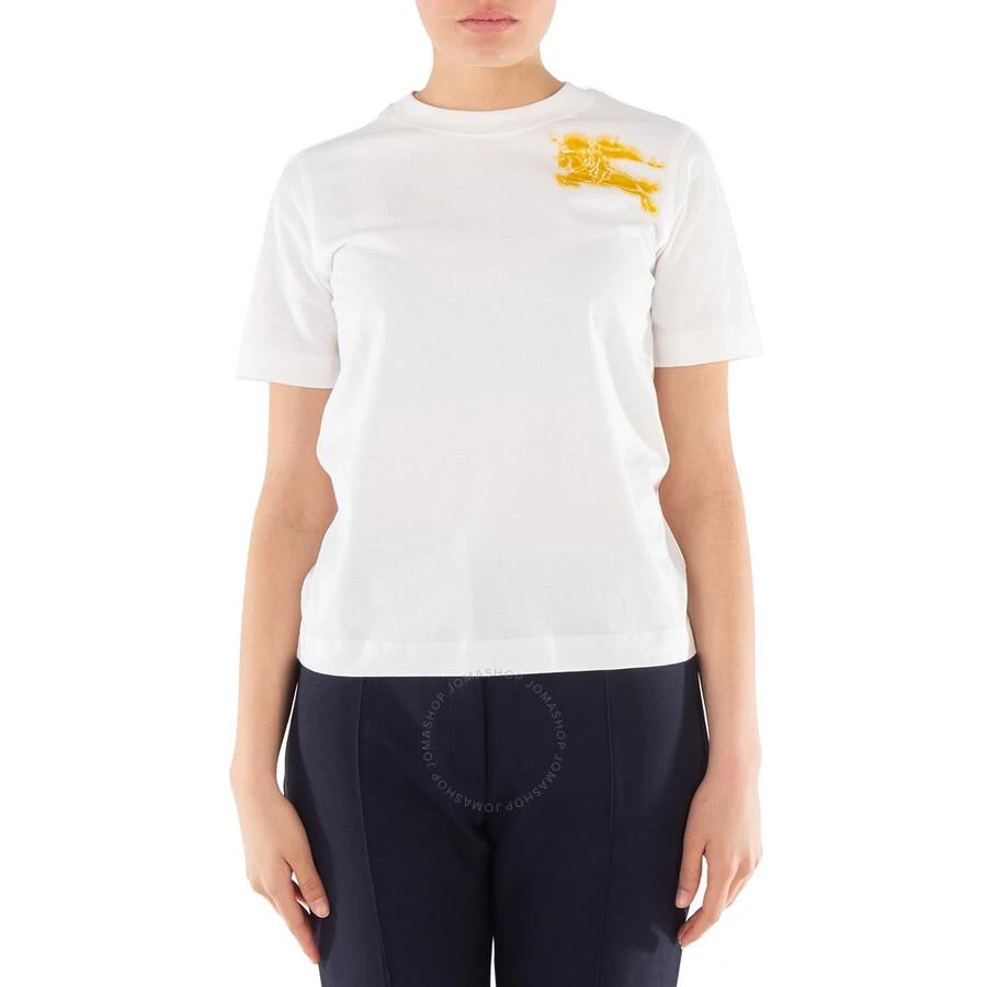 Burberry Logo Printed Crewneck Cotton T-Shirt 1