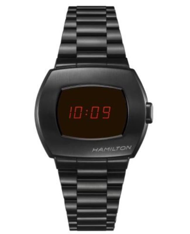 Hamilton Hamilton PSR Digital Quartz Black PVD Steel Men's Watch H52404130