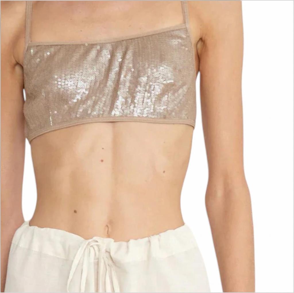 Chan Luu Chan Luu - Sequin Bralette