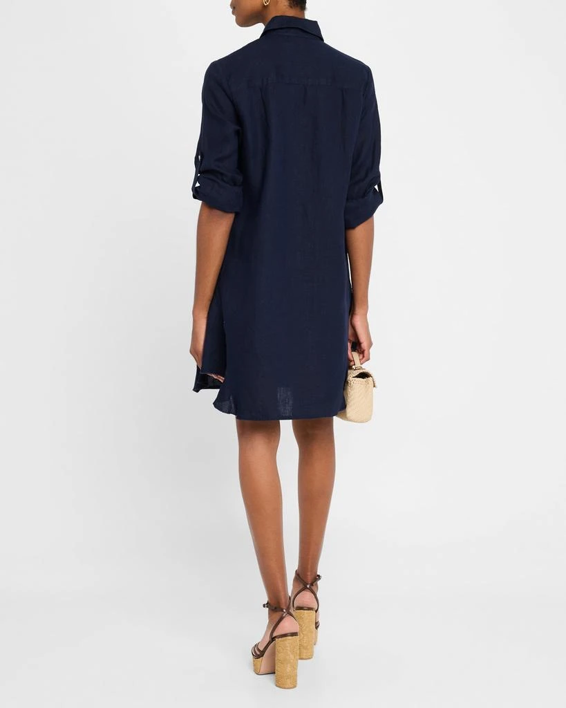 Finley Agatha Washed Linen Shirtdress 3