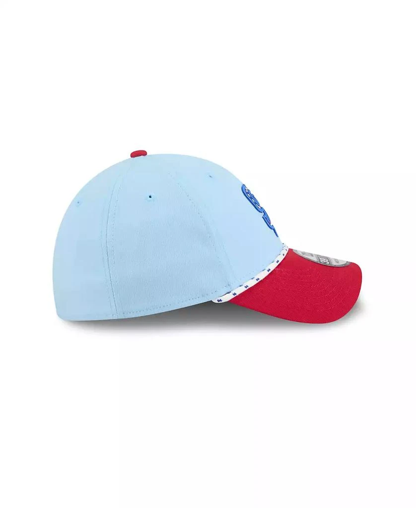 New Era Men's Light Blue/Red San Diego Padres 2025 Fourth of July 39THIRTY Flex Hat 3