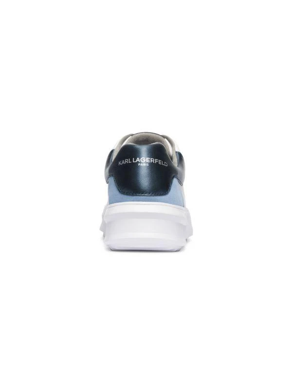 Karl Lagerfeld Paris Perforated Leather Slip-On Sneakers 3