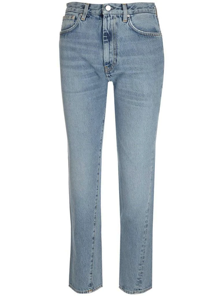 Totême Totême High Waisted Cropped Jeans 1