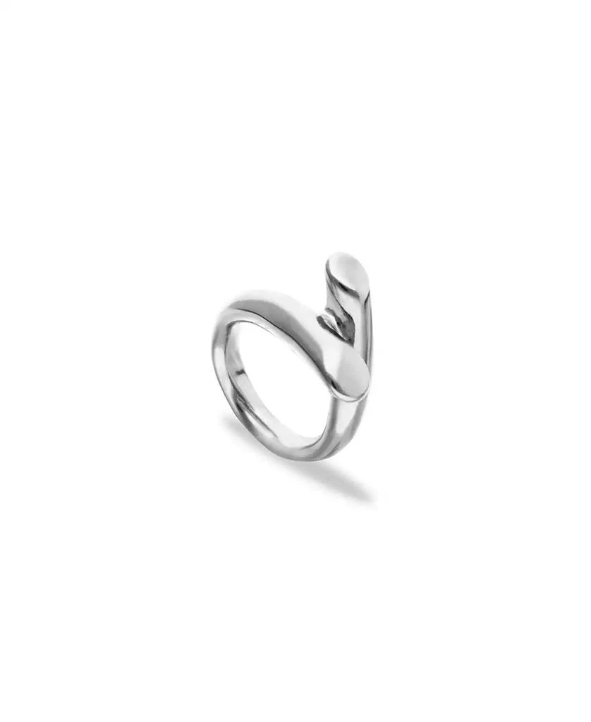 UNOde50 Sterling Silver Plated Alloy Ring in the Shape of a Tube