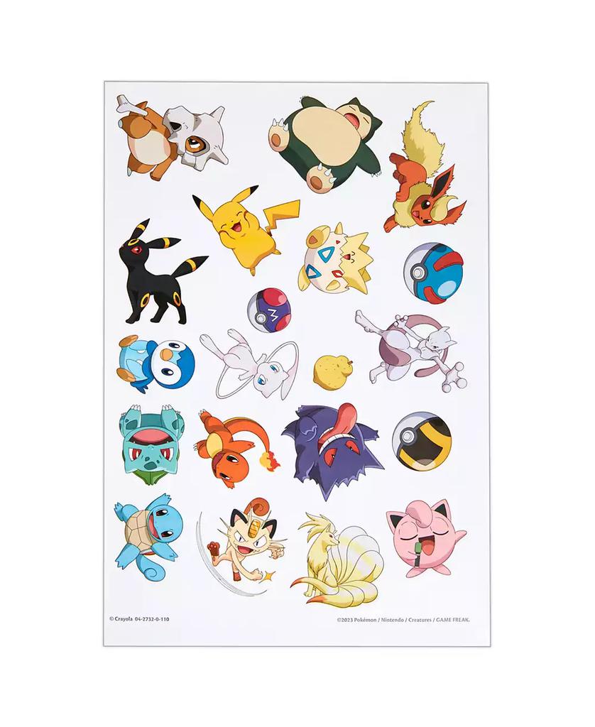Crayola Pokémon Coloring Book, 96 Pages, Pack of 8