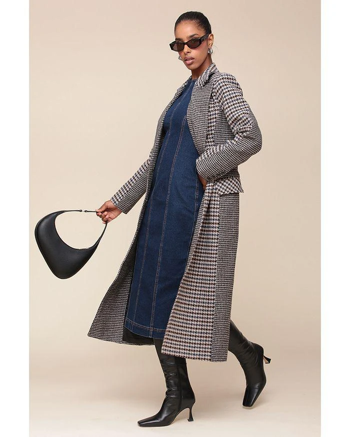 Avec Les Filles Mixed Print Coat 6