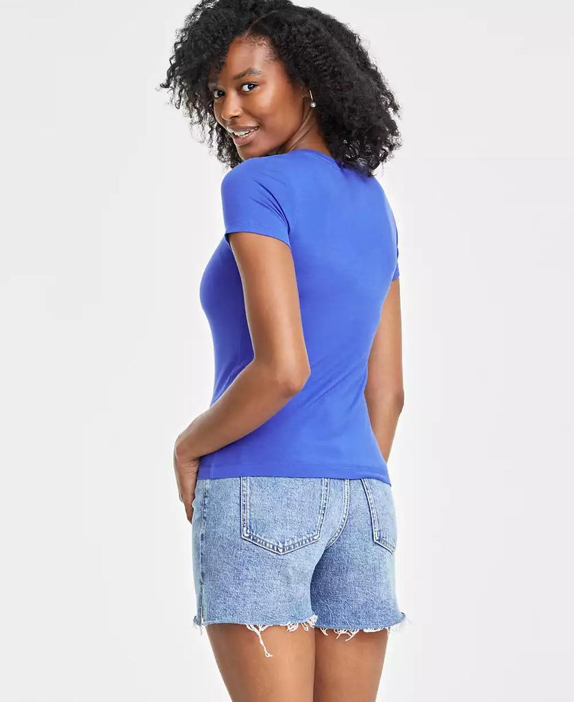 On 34th Women's Modal V-Neck T-Shirt, Created for Macy's