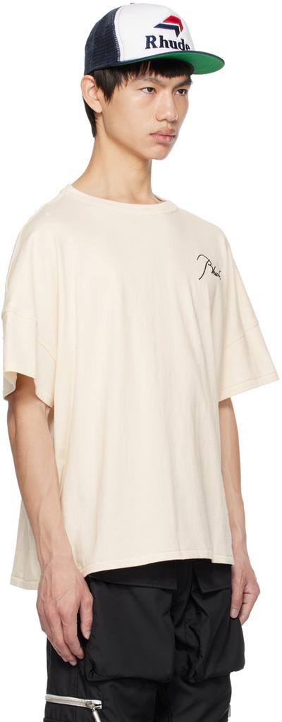 Rhude Off-White Reverse T-Shirt