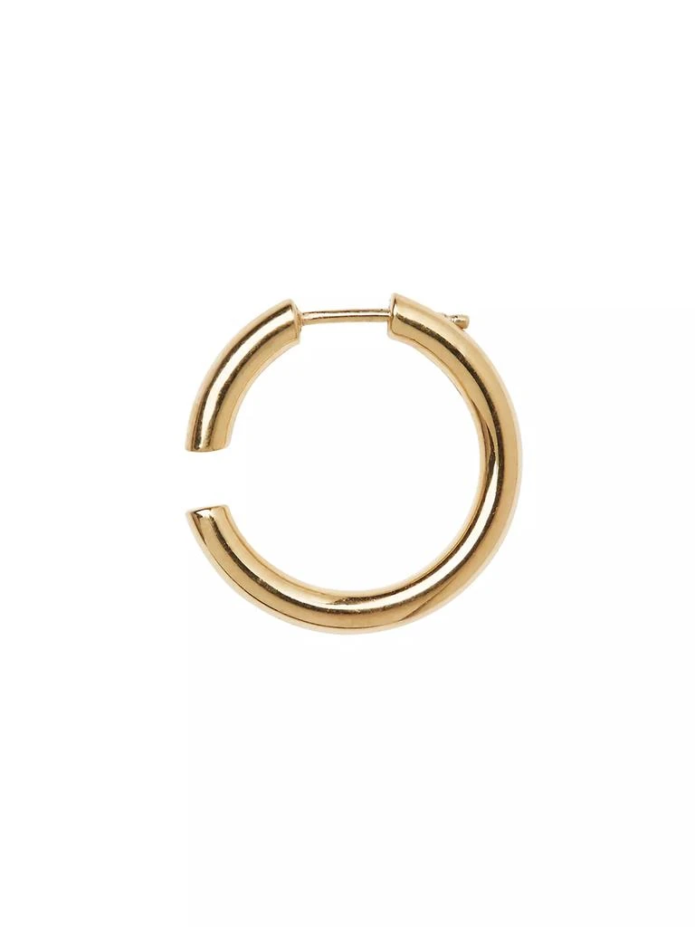 Maria Black Disrupted 22 22K-Gold-Plated Hoop Earring 1
