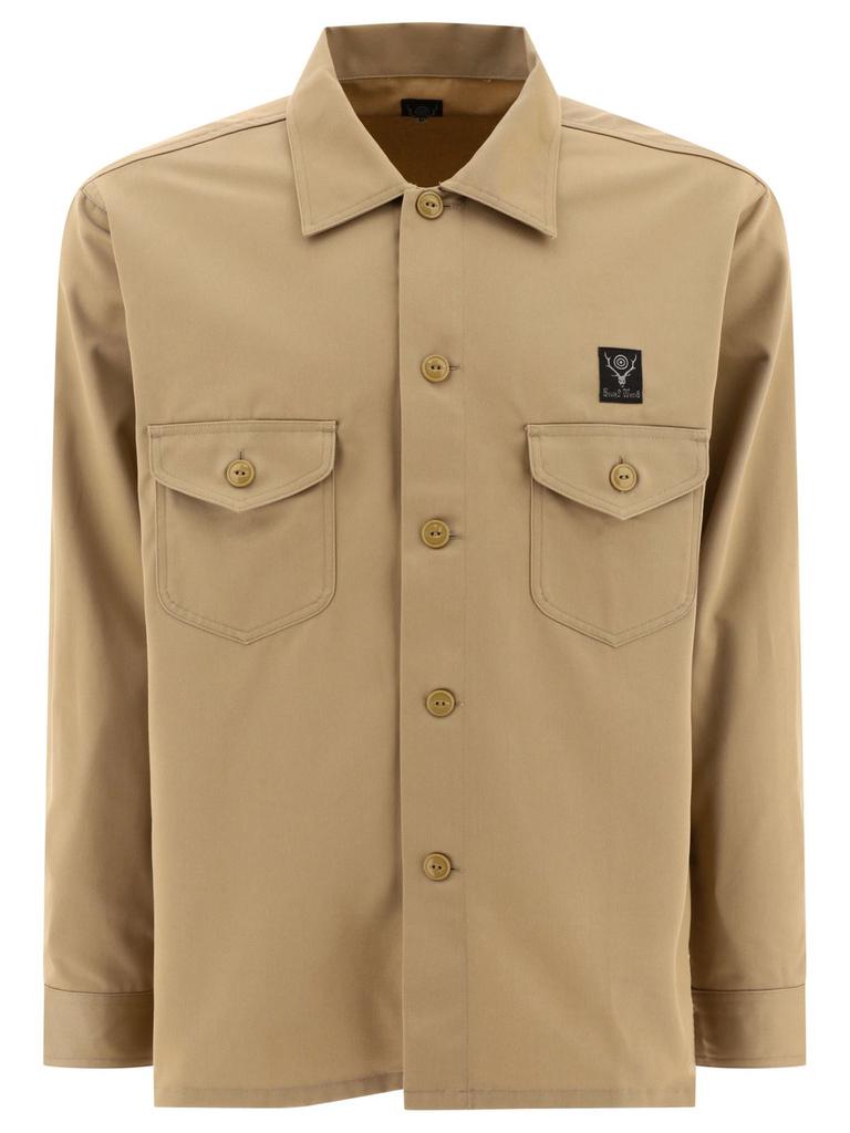 South2 West8 South2 West8 Smokey Button-Up Shirt