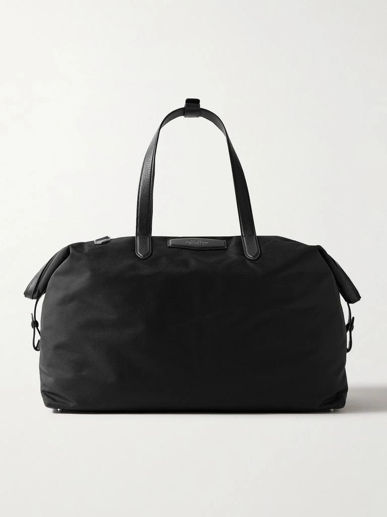 SMYTHSON Norton 纹理皮革边饰帆布手提包 1