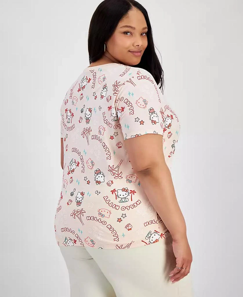 Love Tribe Trendy Plus Size Hello Kitty Adventure T-Shirt 2