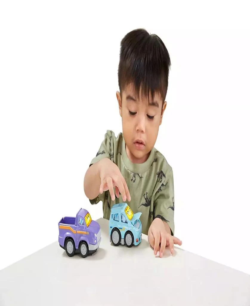 VTech Go Smart Wheels Family Adventure 2-Pack Tough Truck, Family Car 3