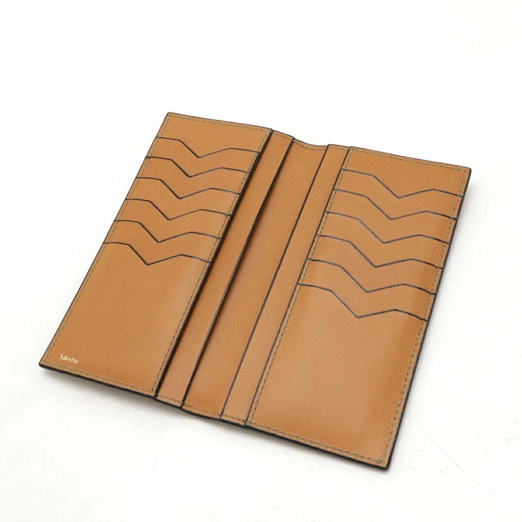 VALEXTRA Leather Long Wallet (Bi-Fold) (Pre-Owned) 4