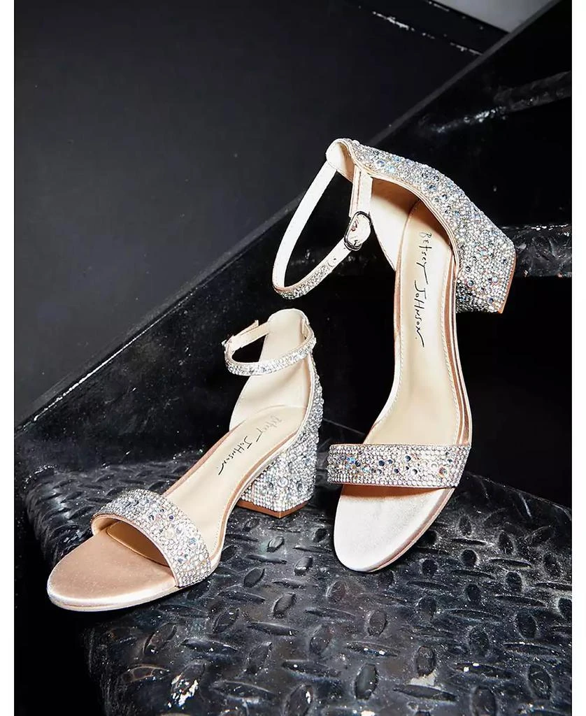 Betsey Johnson Betsey Johnson Mari Block Heel Dress Sandals 12