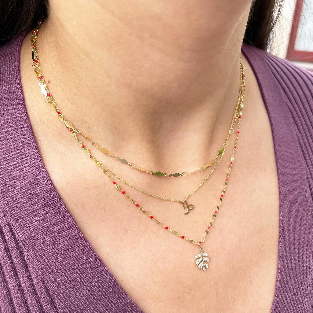 The Lovery Gold Kite Chain Necklace 16.25 inches 5