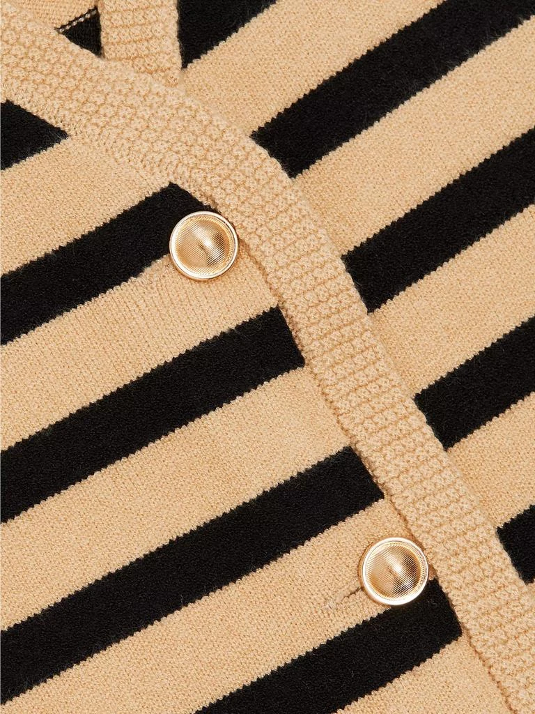Design History Striped Knit Sweater Vest 7