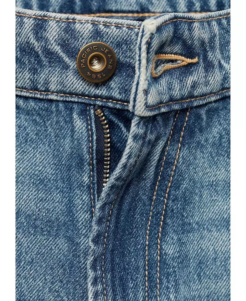 Mango Men's Straight-Fit Light Wash Bob Jeans 6