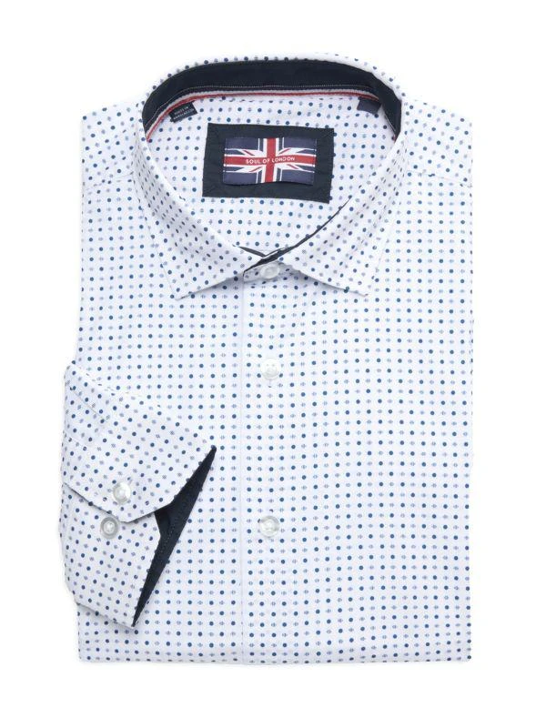 Soul of London Dotted Dress Shirt 1