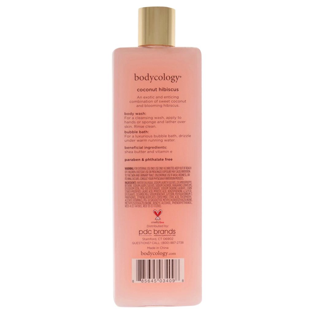 bodycology Coconut Hibiscus by  for Women - 16 oz Body Wash