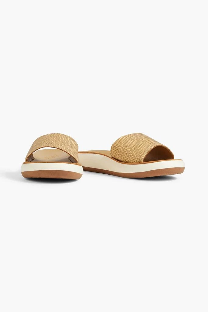 ANCIENT GREEK SANDALS Taygete raffia slides 2