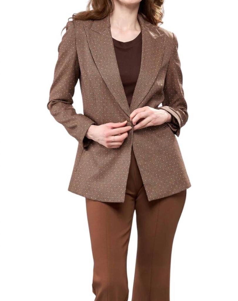 Insight Editions Insight - Woven Houndstooth Blazer