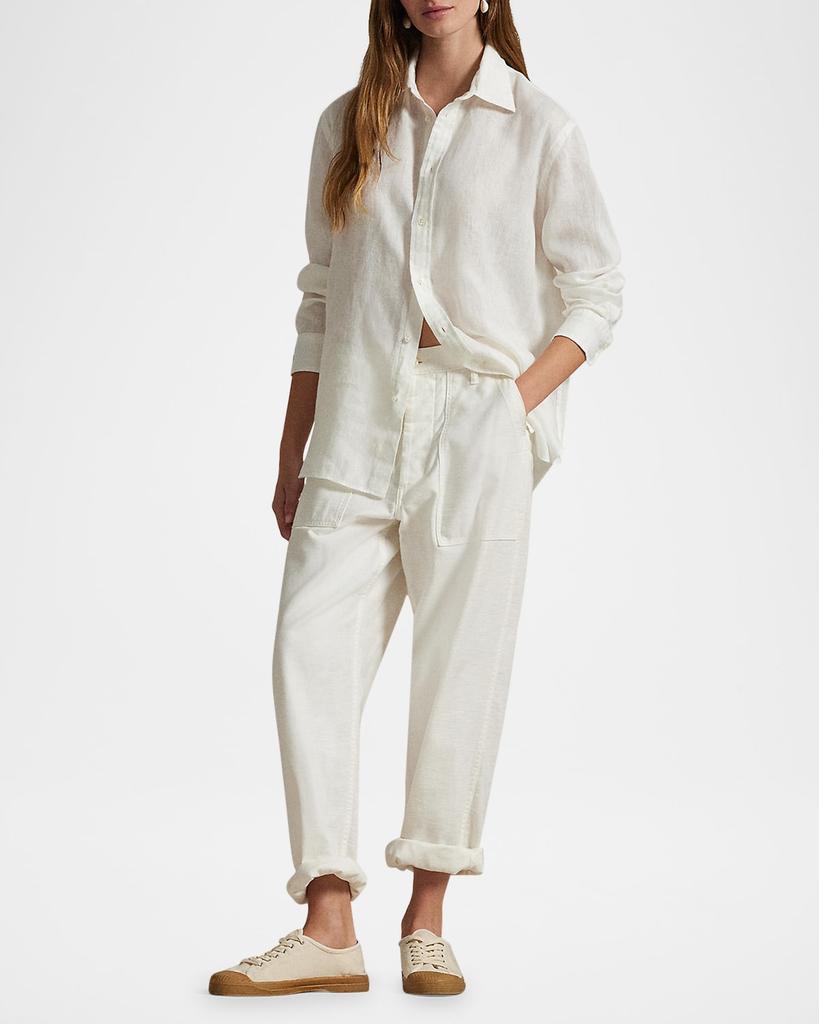 Ralph Lauren Oversize Fit Linen Shirt