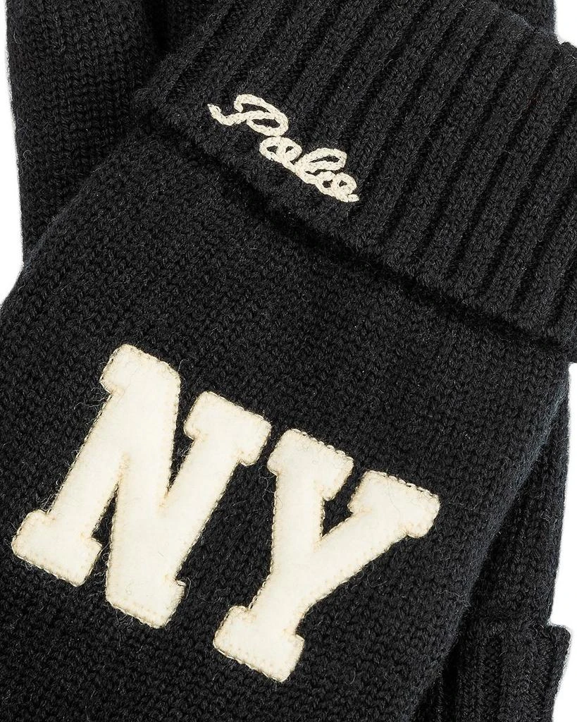 Ralph Lauren Fleece Lined Polo NY Gloves 3