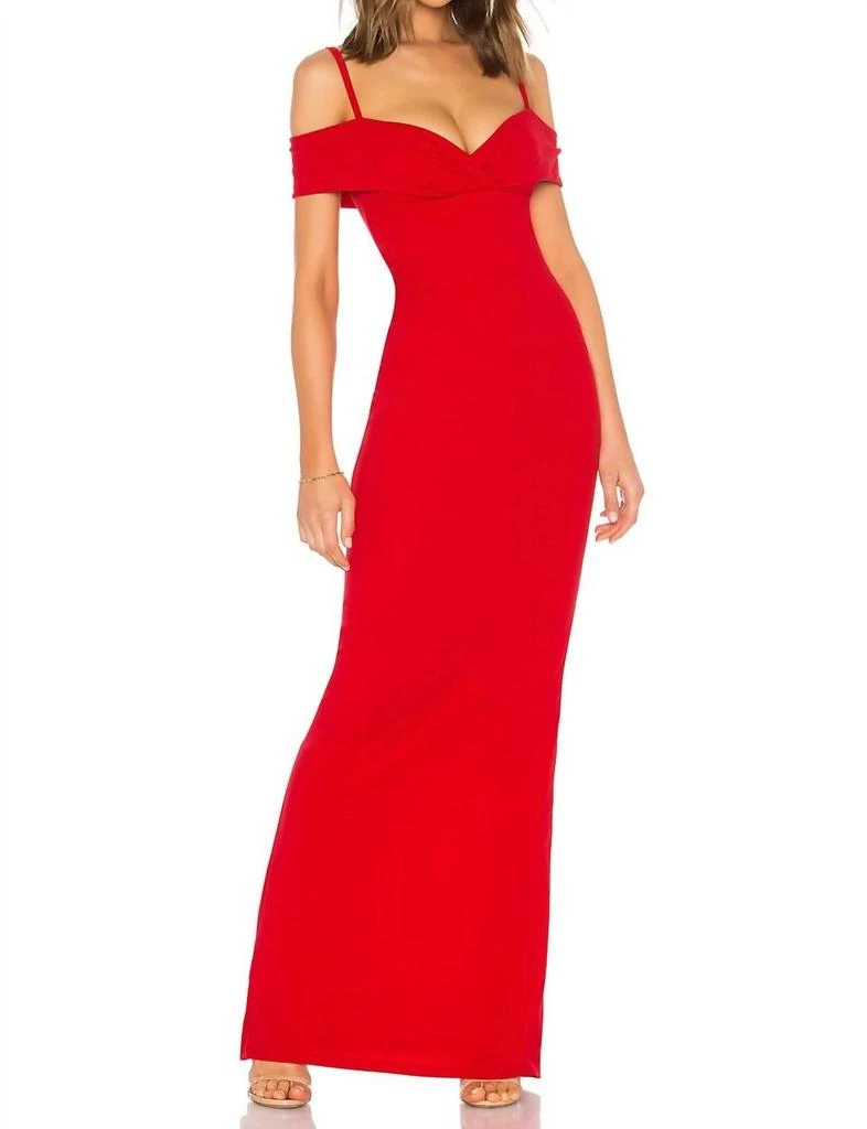 open lace back dress Lala Gown main image 0