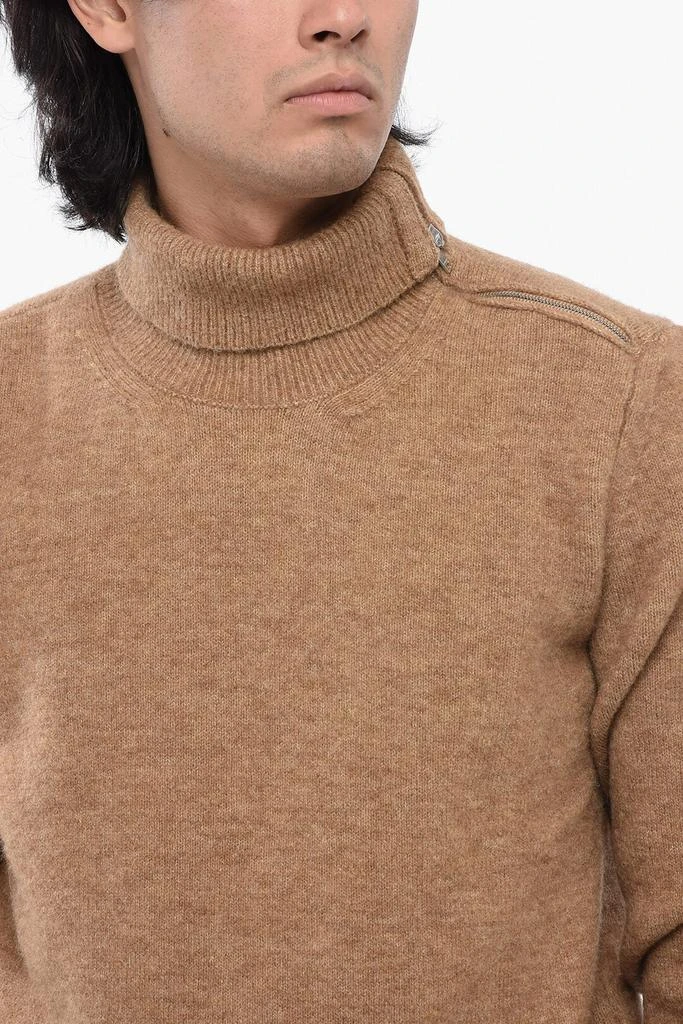 Isabel Marant Turtleneck MAVERICK Pullover with Zipped Detail 3