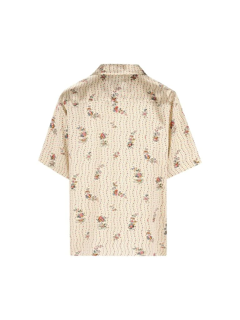 Valentino Valentino	Floral Printed Bowling Shirt 2
