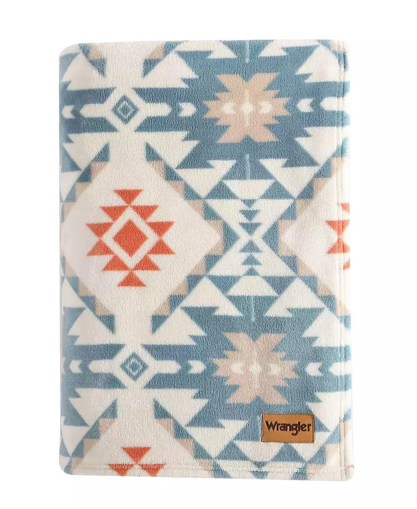 Wrangler Dakota Ultra Soft Plush Fleece Blanket 2