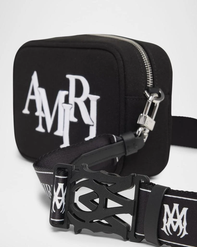 AMIRI Men's Staggered Logo Crossbody Bag 5