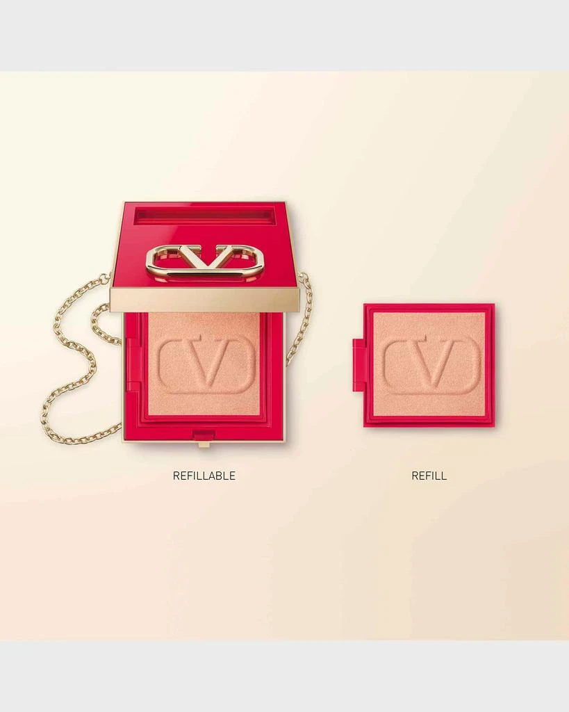 Valentino VLTN Go-Clutch Bag with Refillable Finishing Powder 3