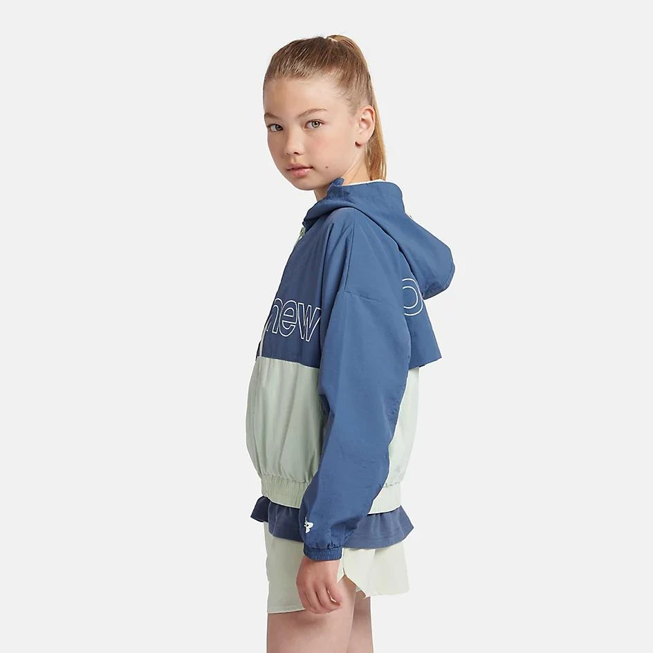 New Balance Athletics Woven Mesh Lined Wind Cheater Jacket 5