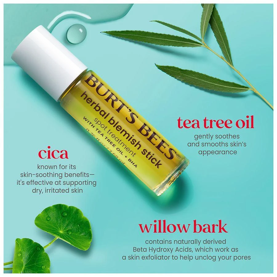 Burt's Bees Clear and Balanced Herbal Blemish Stick 7