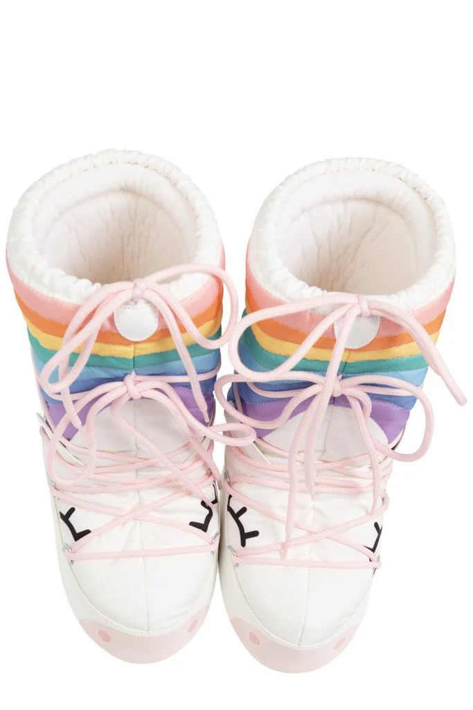 Moon Boot Moon Boot Kids Icon Unicorn Round Toe Snow Boots 4