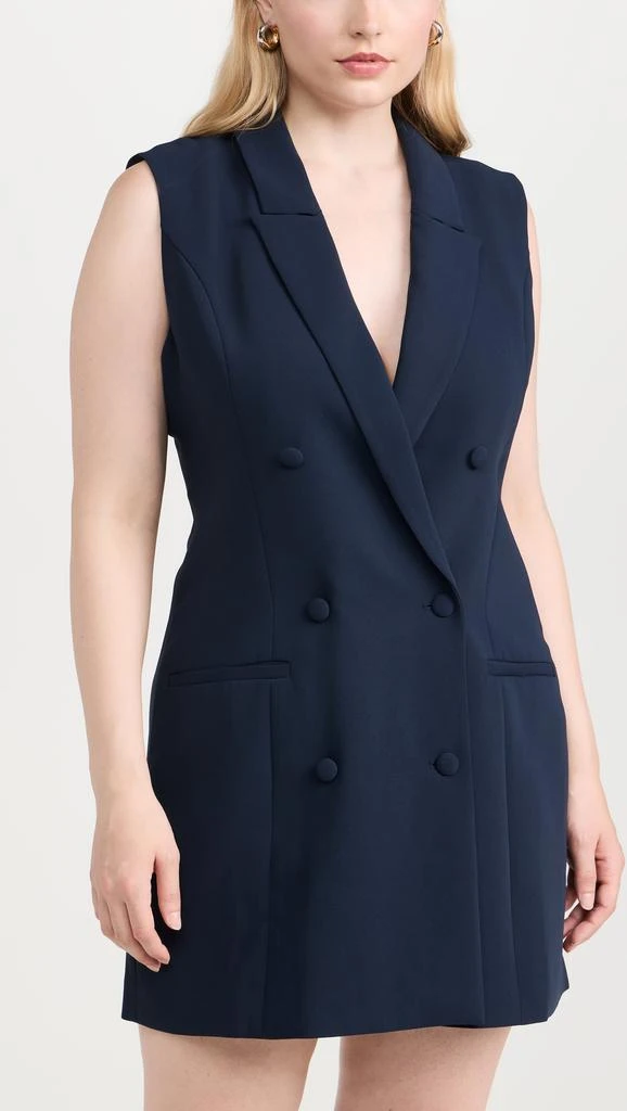 Good American Luxe Suiting Exec Dress 7