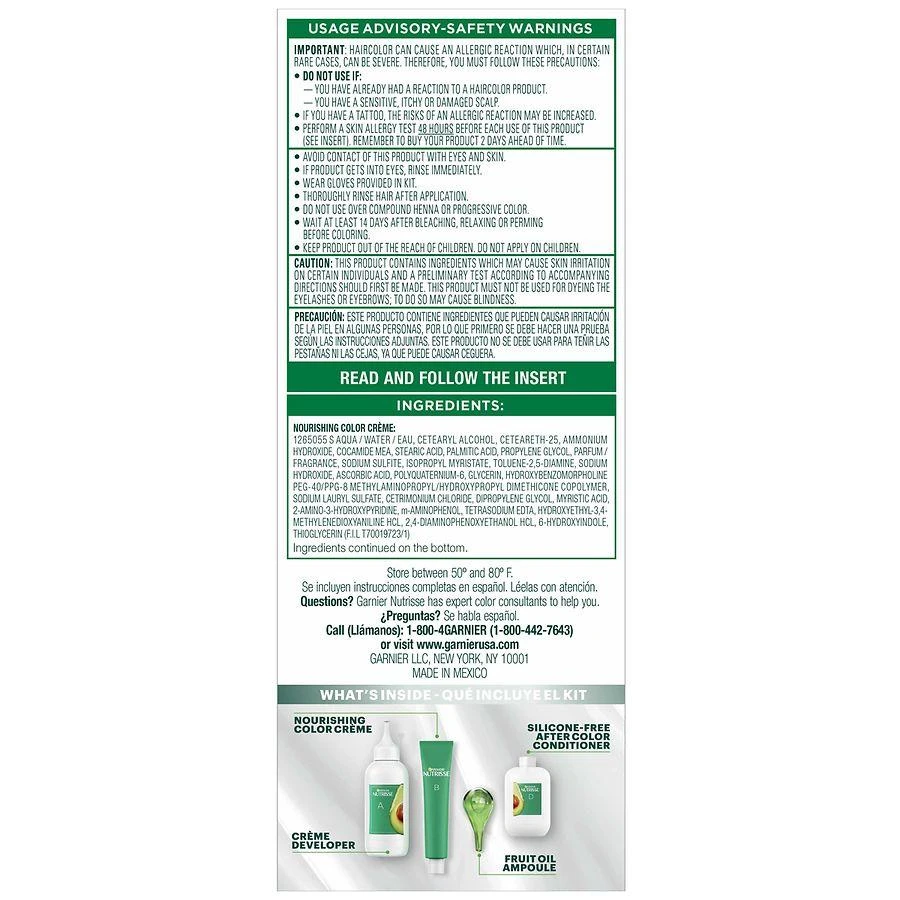 Garnier Nutrisse Nourishing Permanent Color 9