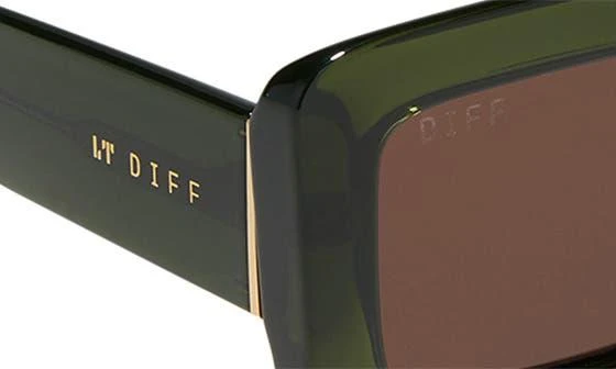 Shop Katie 52mm Gradient Rectangle Sunglasses on Sale at  display picture 2