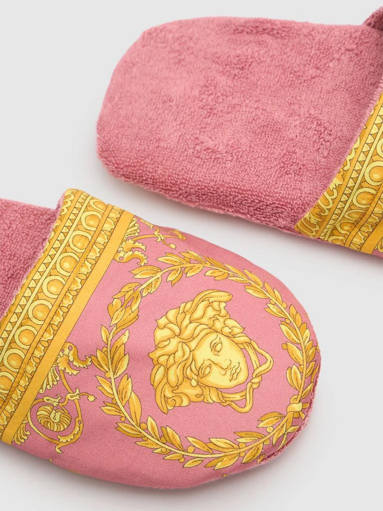 Versace I Heart Baroque Bath Slippers 2