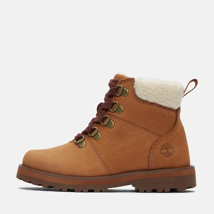 Timberland Courma Kid Lined Boot for Youth in Light Brown 8