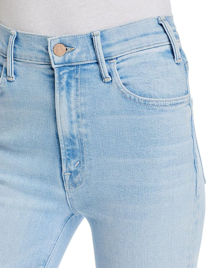 MOTHER The Hustler Fray High Rise Ankle Jeans in Ball in Your Court 5