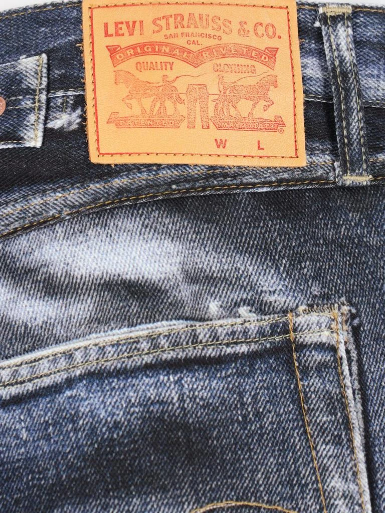 Junya Watanabe Junya Watanabe Trompe L'oeil-Printed Logo Patch Jeans 5