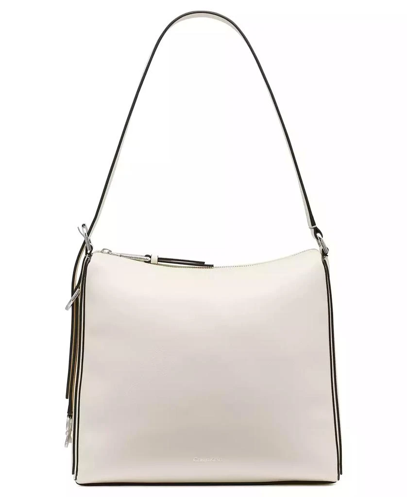 Calvin Klein Mandy Top Zipper Shoulder Bag 1