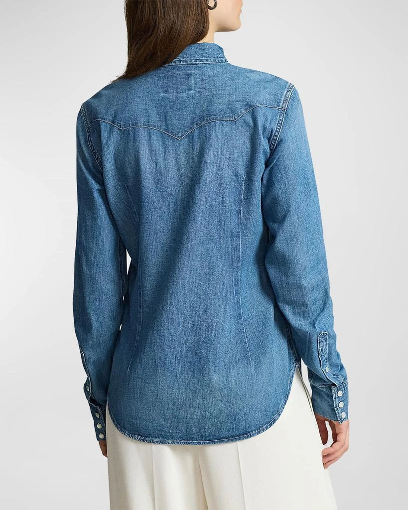 Ralph Lauren Denim Western Shirt 5