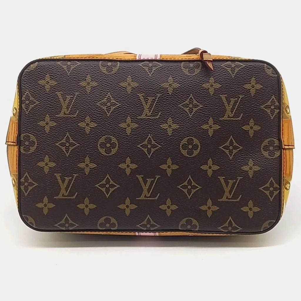 Louis Vuitton Louis Vuitton Brown Coated Canvas Neonoe Bucket Bag 4