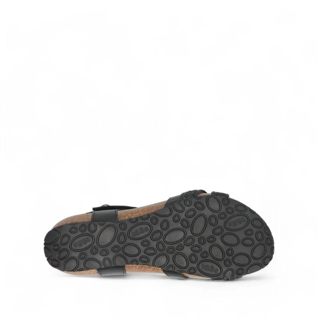 taos Women's Trulie Sandal - Wide Width In Black 5