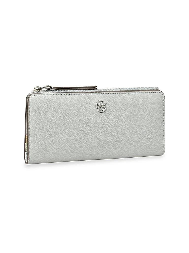 Tory Burch Robinson Pebbled Leather Zip Wallet 3