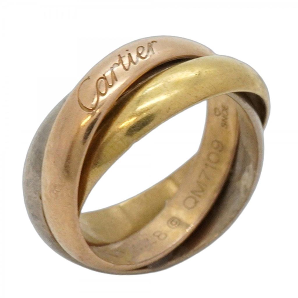 Cartier pink gold (18K) gold (18K) yellow gold (18K) Band Ring (Pre-Owned)